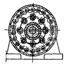 Cycloidal pinwheel planetary drive